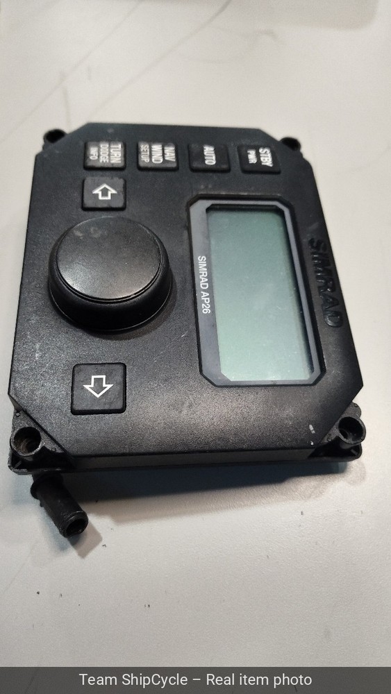Simrad AP26 Autopilot Control Head LCD Fully G2U DAMAGED NOT WORKING