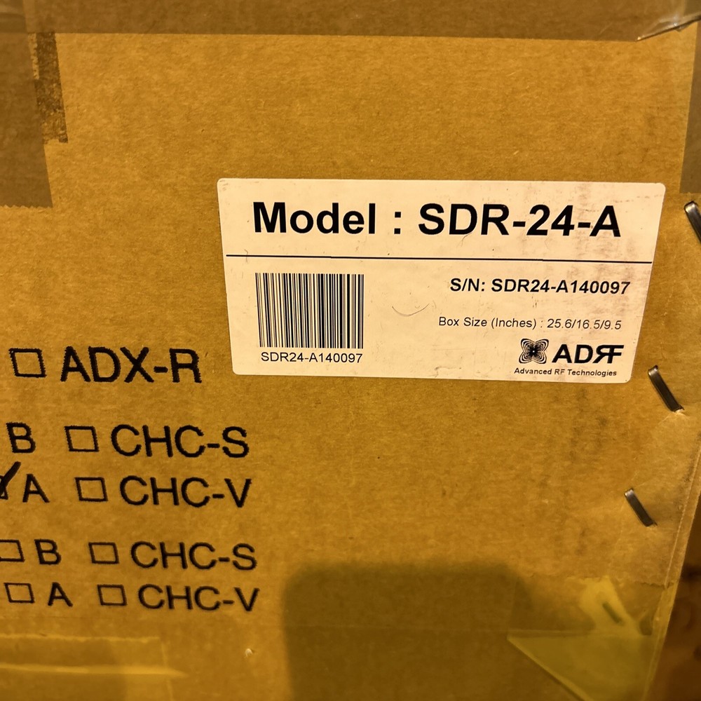 NEW Advanced RF Technologies ADRF SDR-24-A Repeater