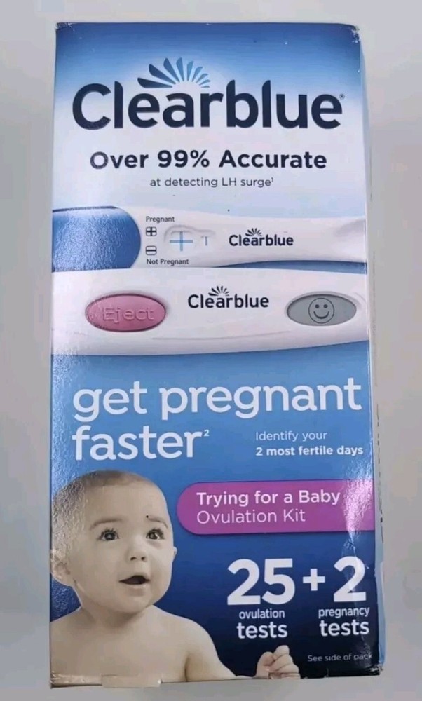Clearblue Digital Ovulation Test - 25 Tests + 2 Pregnancy Tests