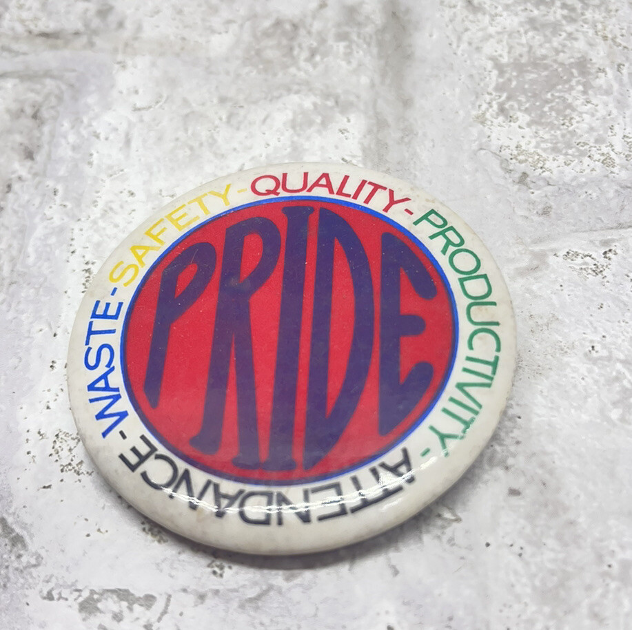 Vintage Pride Pinback Button