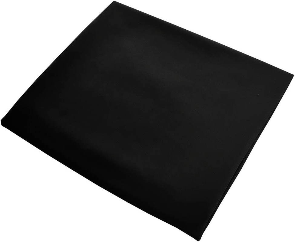 Queen Sheets Set - Black Hotel Luxury 4-Piece Bed Set, Extra Deep Poc