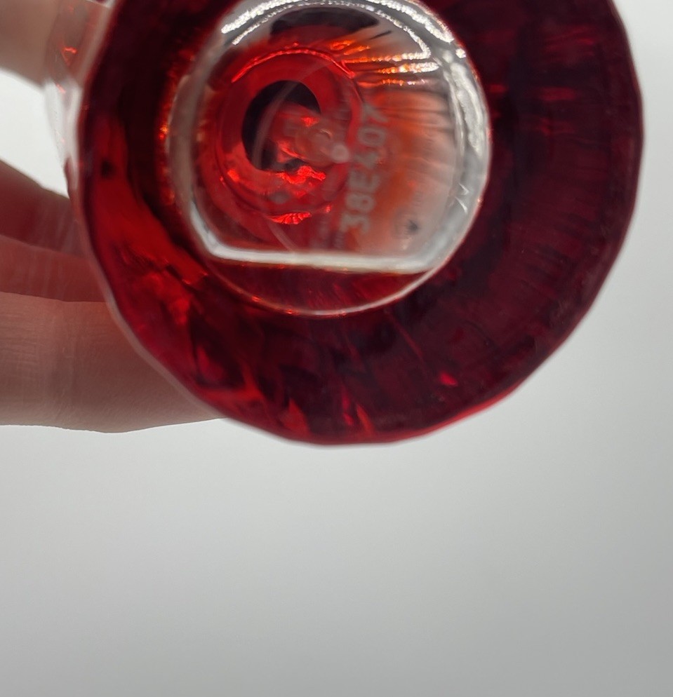 Lancôme Magnifique Perfume Bottles Red Gradient Set- Partial Amount Left