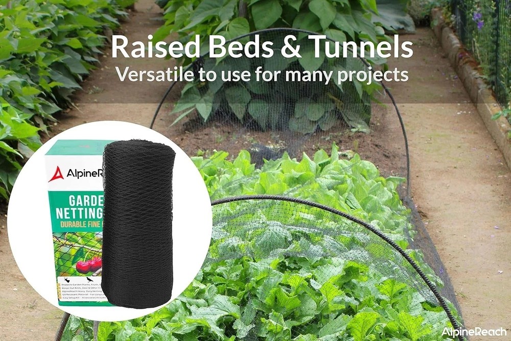 Strong Woven Netting w/ Zip Ties, Plant Guard