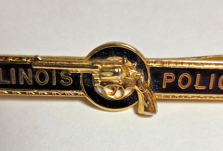 Illinois Police - Tie Clip