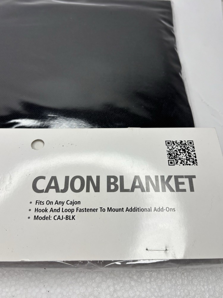 Meinl Percussion Cajon Blanket CAJ- Black