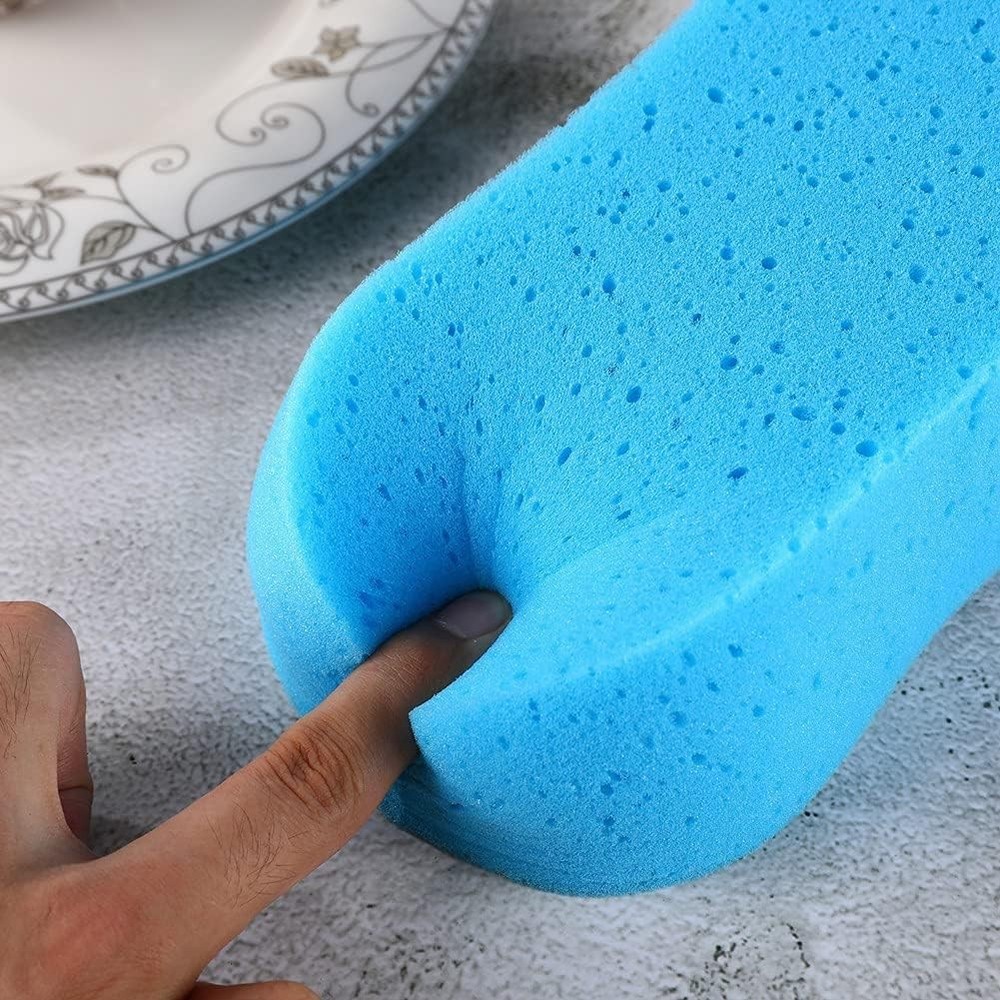 Car Wash Sponge, Thick, 3 Pack, Random Colors, Multi Surface