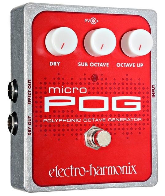 EHX Electro-Harmonix Micro POG Polyphonic Octave Generator Effects Pedal