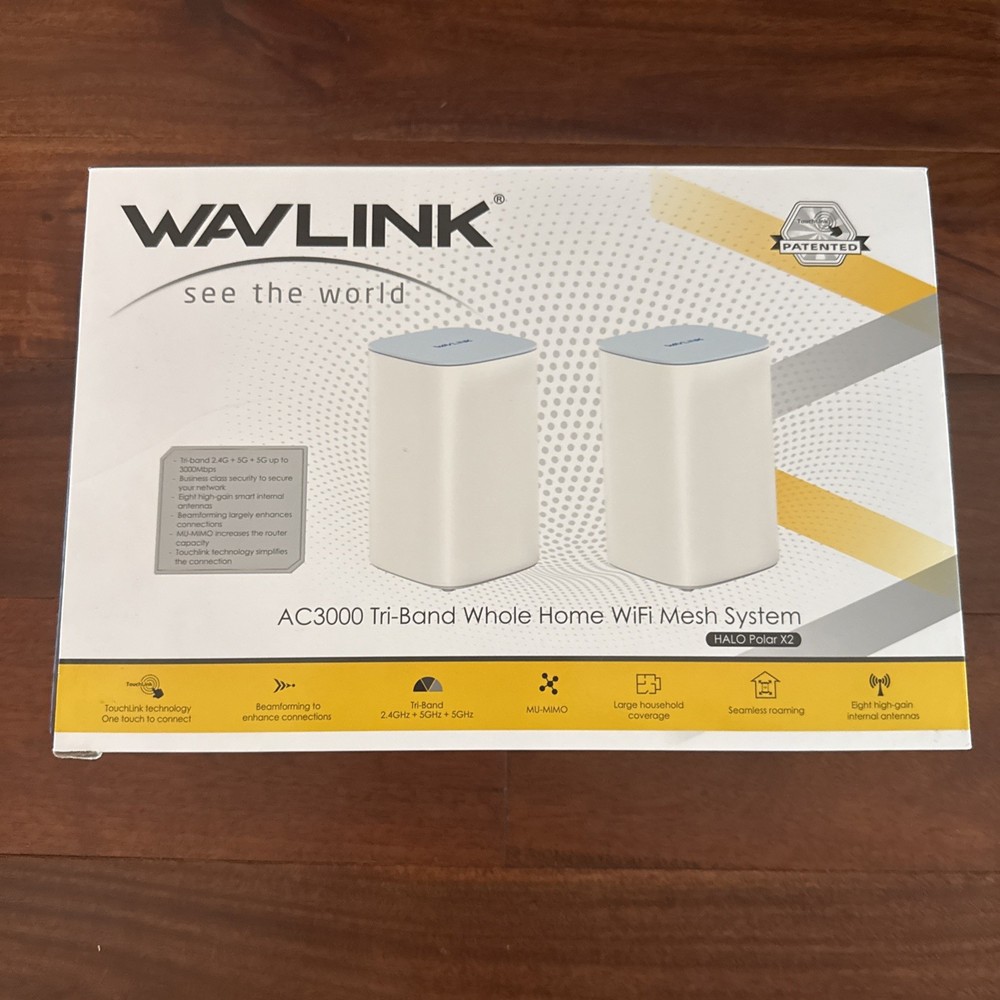 AC3000 TRI-BAND WHOLE HOME WIFI MESH SYSTEM