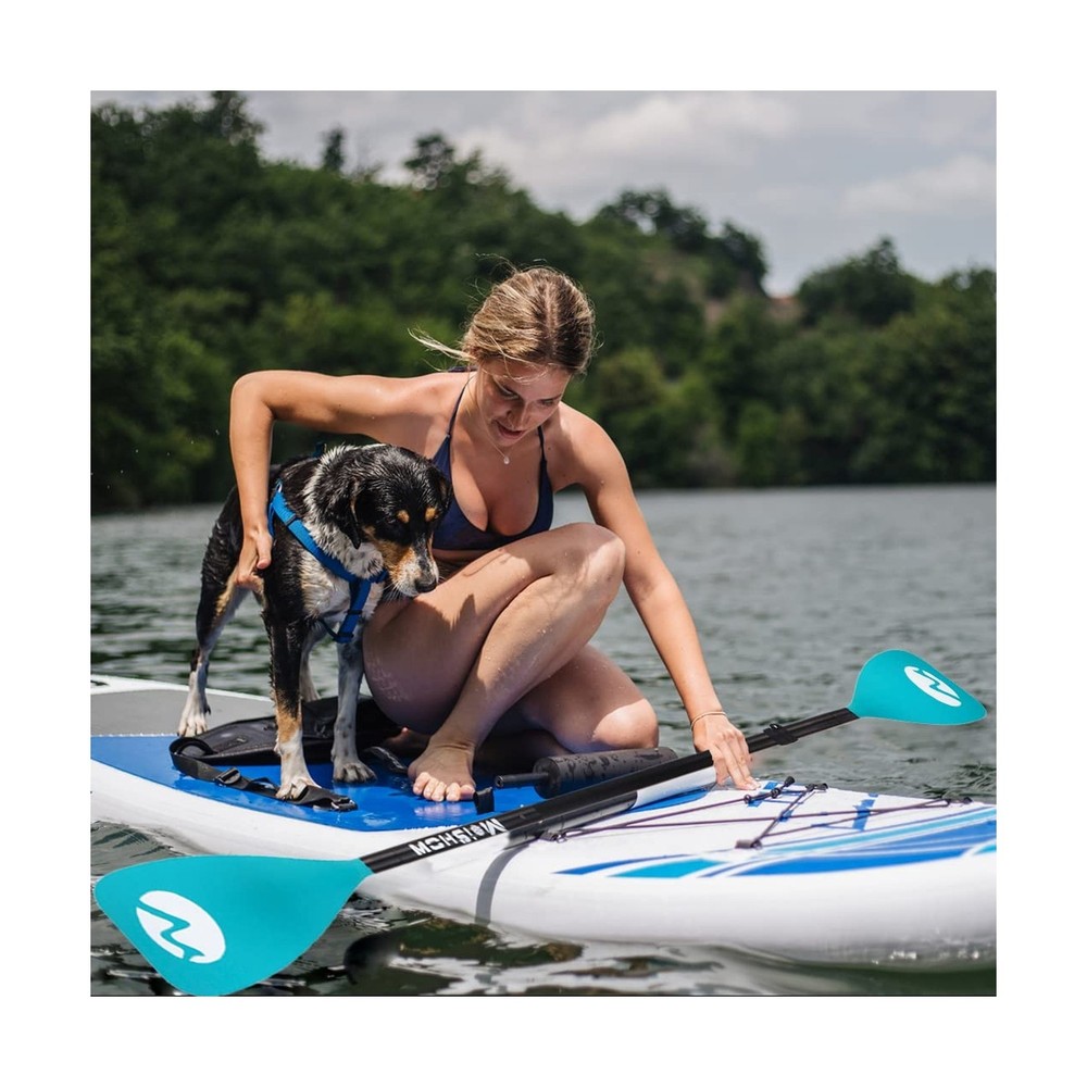 SUP Paddle Board Paddle - Adjustable Paddleboard Paddle Oar 4-Piece Floating ...