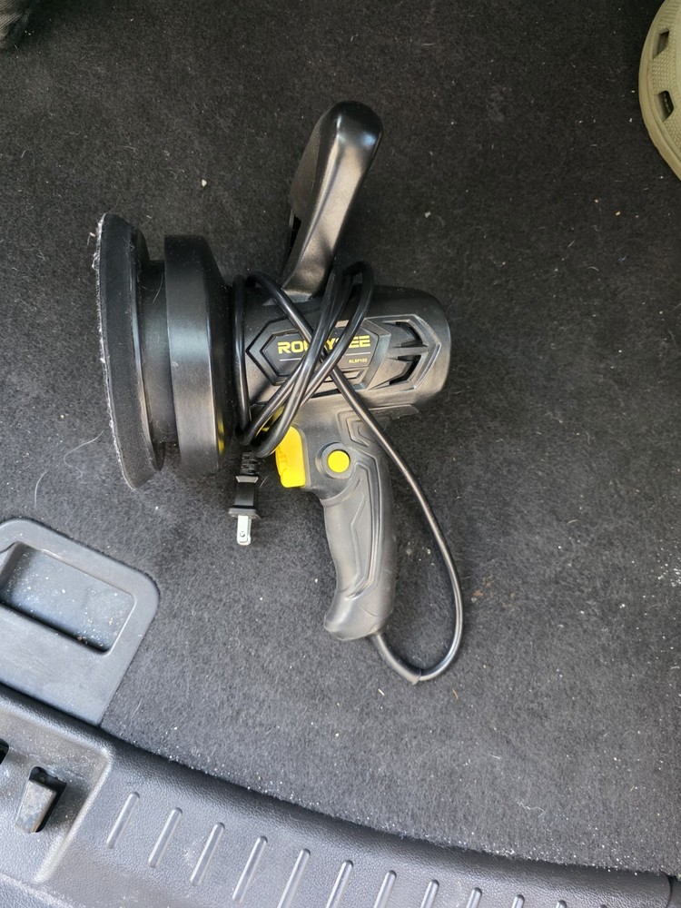 6 Inch Car Buffer Polisher, Random Orbital Variable Speed Buffer Waxer Machine