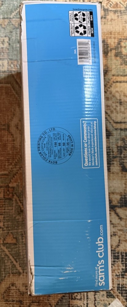 Member's Mark Oversized PARROT Pool Float, Mesh Seating, 56" Diameter