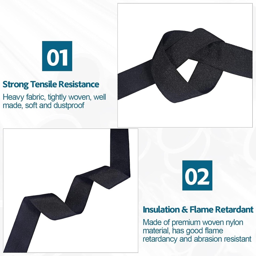 1.25" ID Nylon Cable Protector Sleeve 25ft