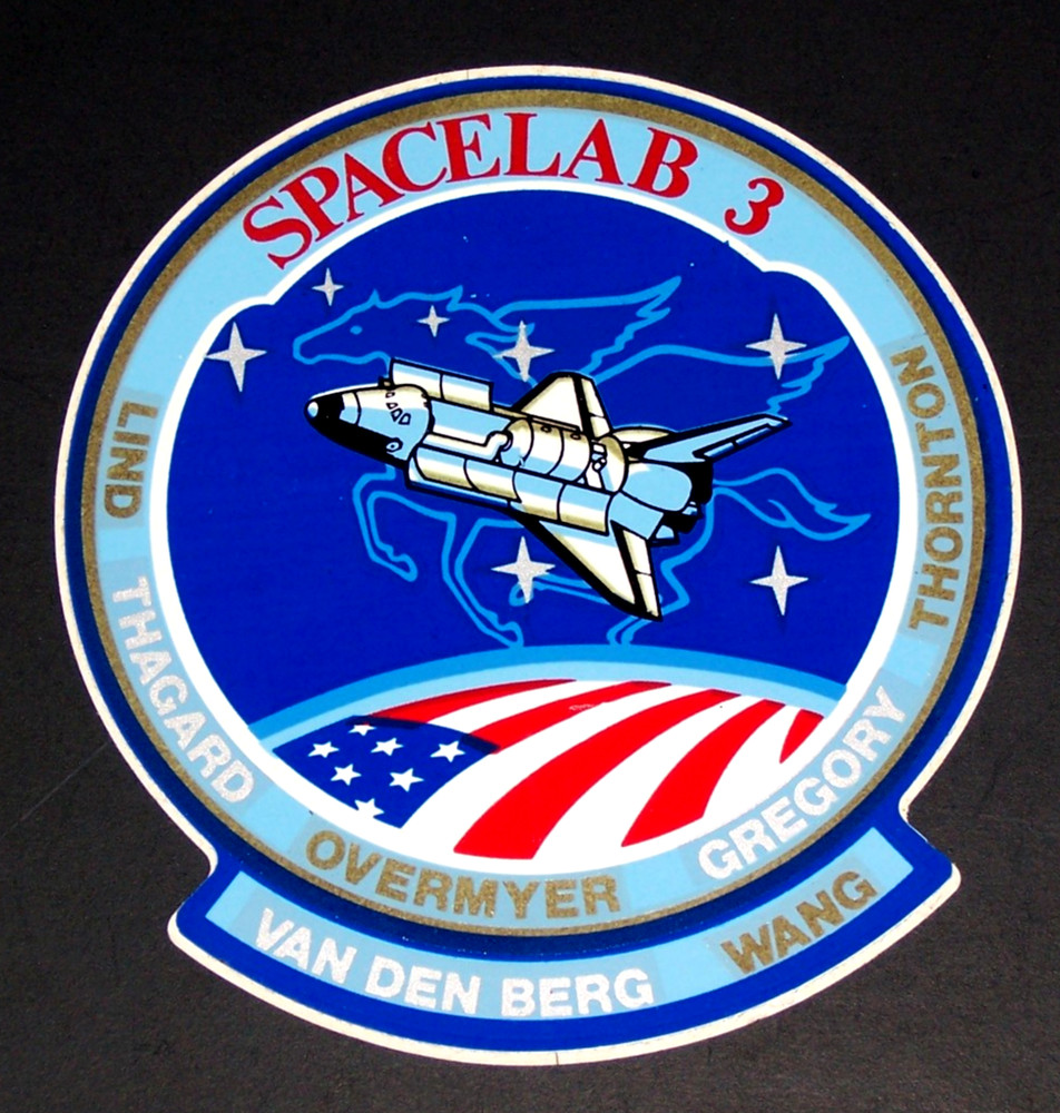 NASA -  Spacelab 3  - Sticker - 4"