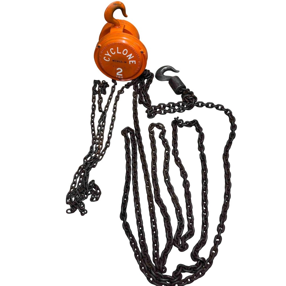 CM Cyclone Model M 2-Ton Manual Chain Hoist
