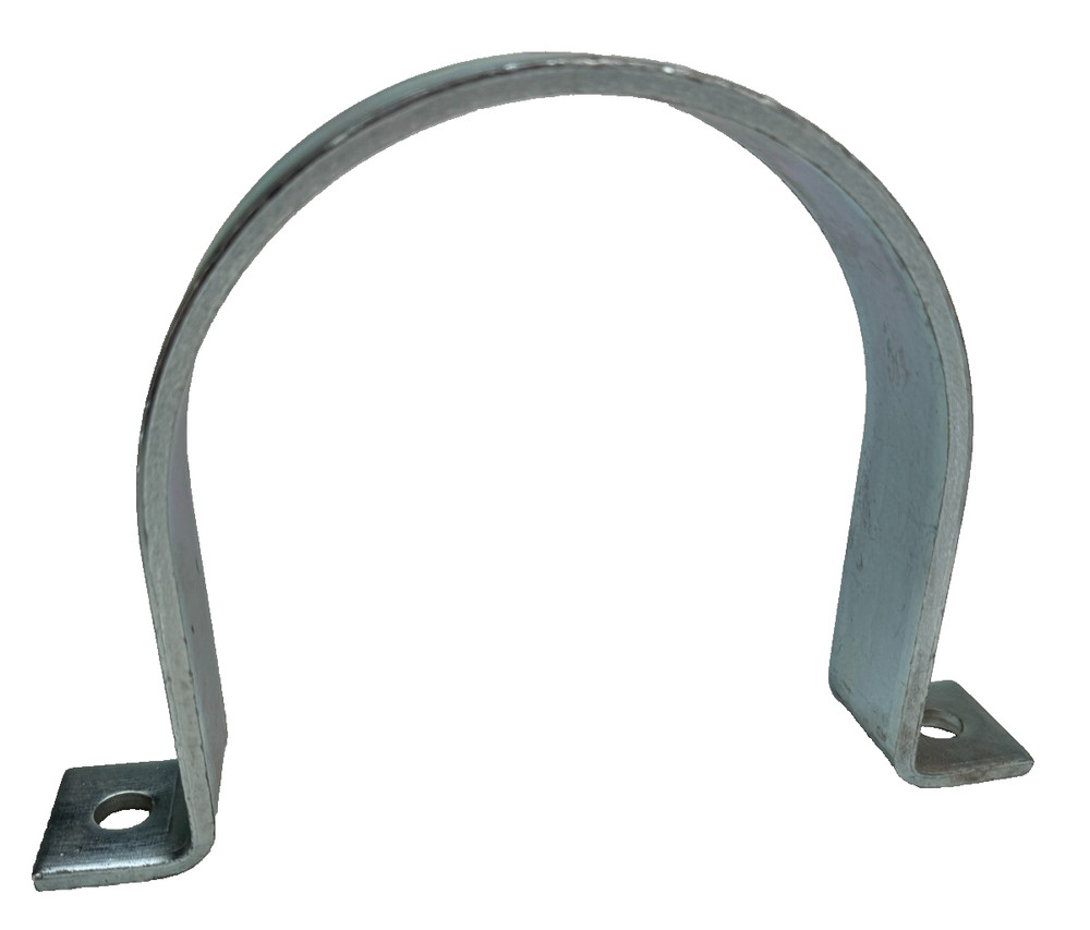 B-LINE B2400-6 Pipe Strap 6" Electro-Plated, 1/2" Bolt Holes