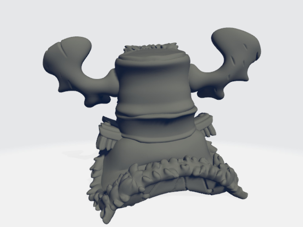 Grimdark Cuteness - Lord Moose-Tache