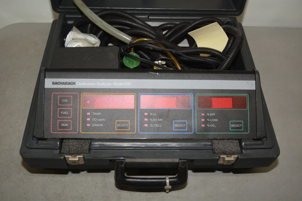^ Bacharach Model 300 Combustion Analyzer #X4149