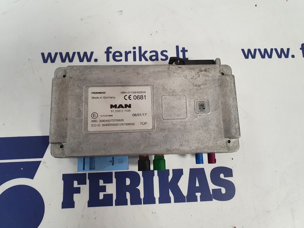 MAN telematic control unit 81258127032, 81258127038