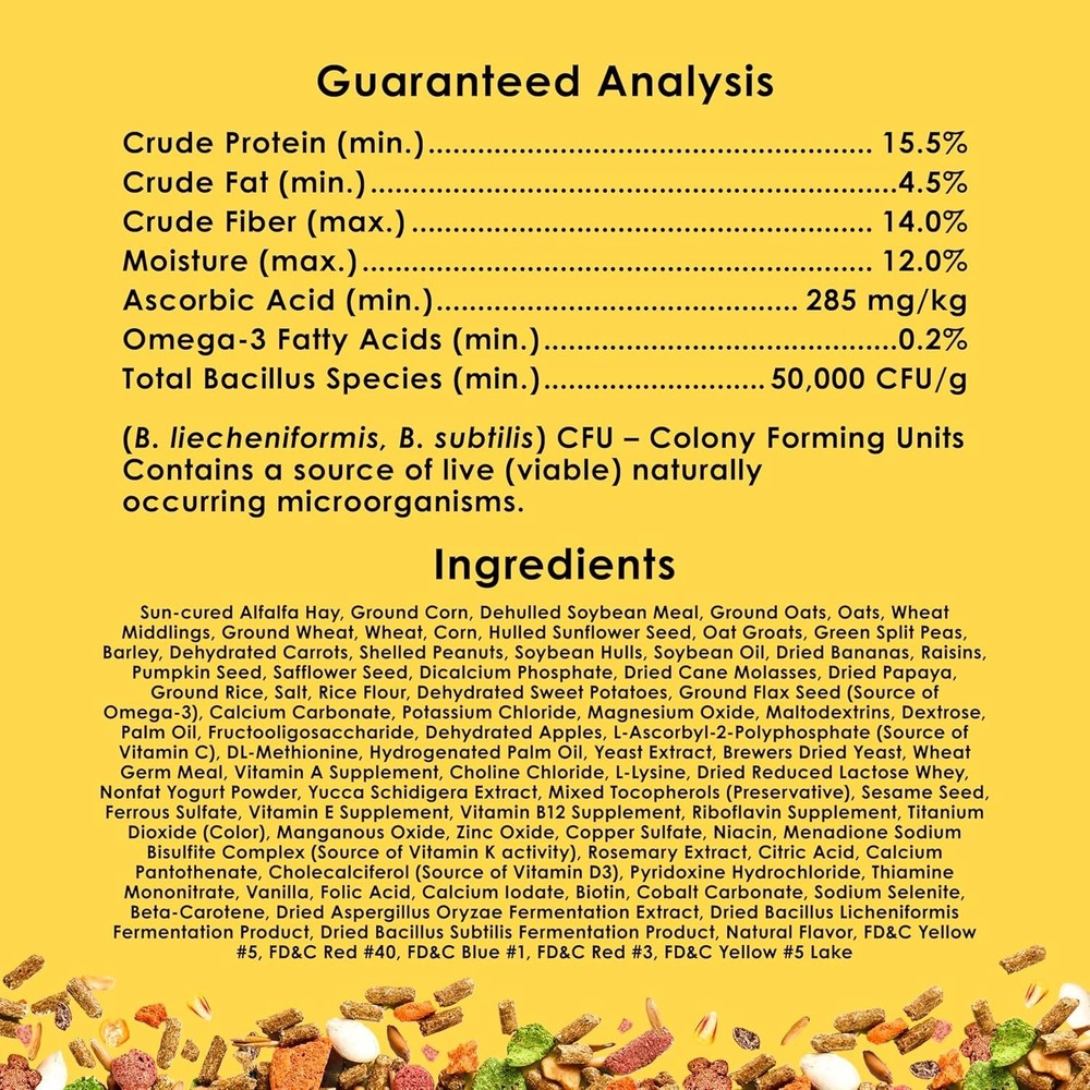 Nutritious Blend for Guinea Pigs, 25 lb