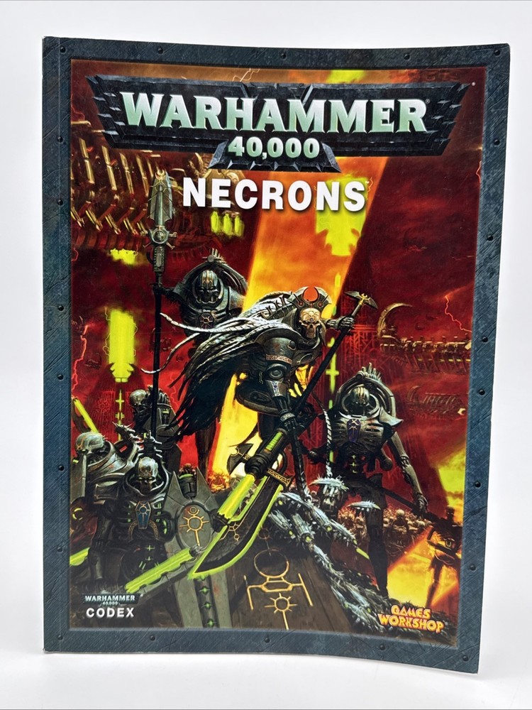 Warhammer 40k Necrons 5th Edition Codex Games Workshop 2011