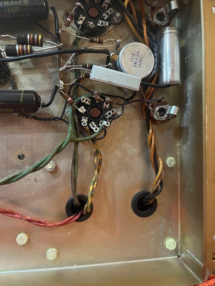 Heathkit W4-AM Amplifier with tubes **NICE** 