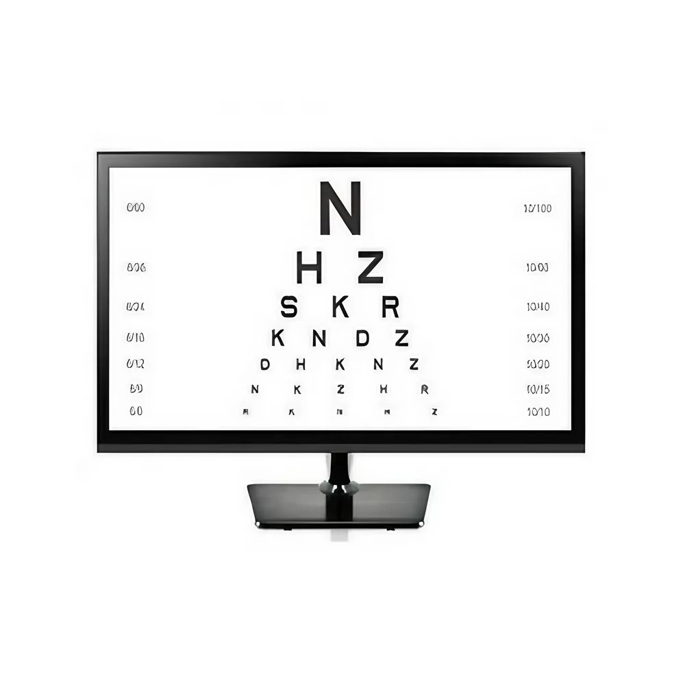 Vision Chart LED Eye Testing Equipment -18.5" Automatic Optometry Acuity Display