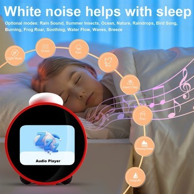 Bluetooth 5.0 WiFi AI Smart Clock Display Speaker Clock Connection