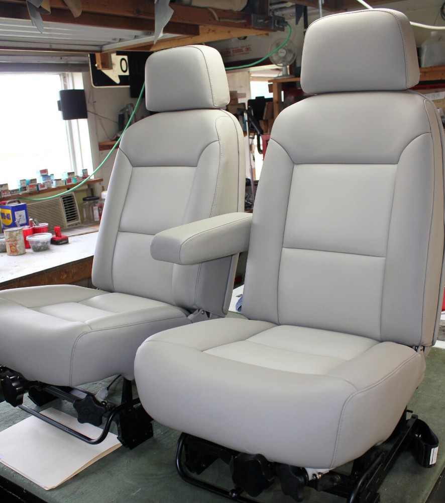 Cessna 414, 421 custom leather interior