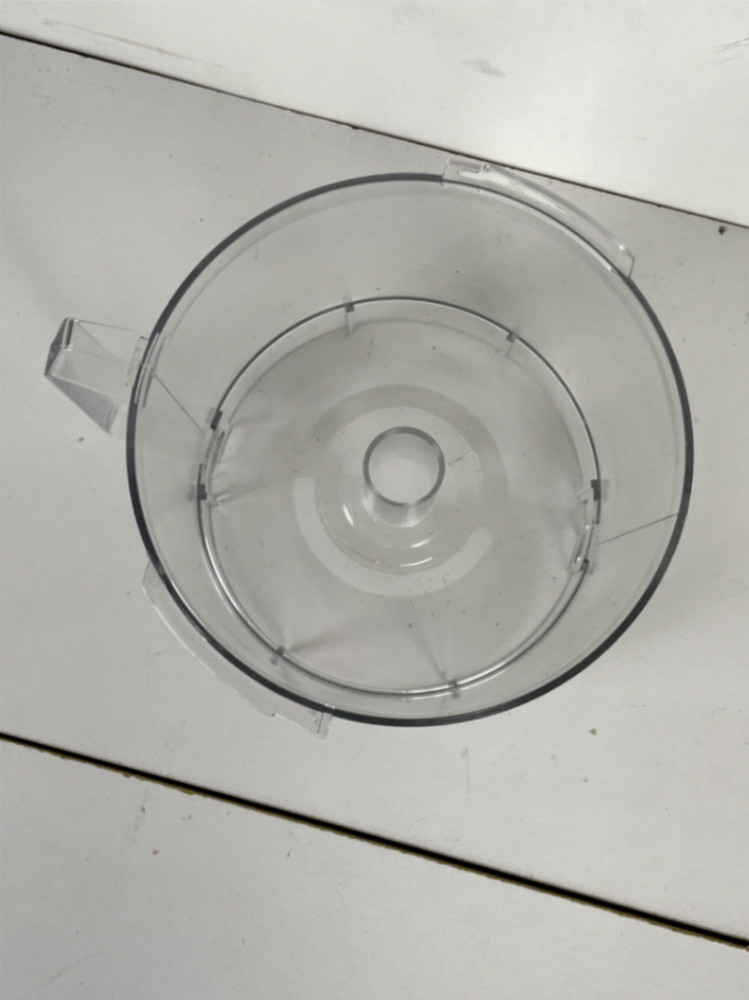 Hamilton Beach Food Processor Replacement Bowl Clear Plastic 6.5 inch 702R
