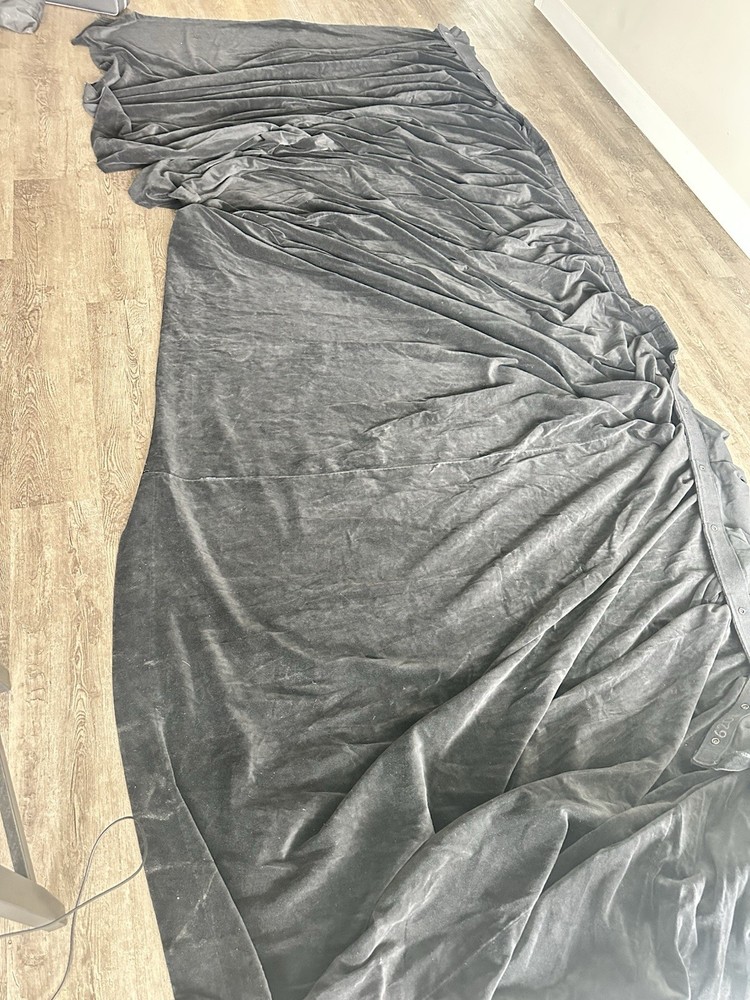 Da-Lite Skirt Drapery 10x16 Fast Fold