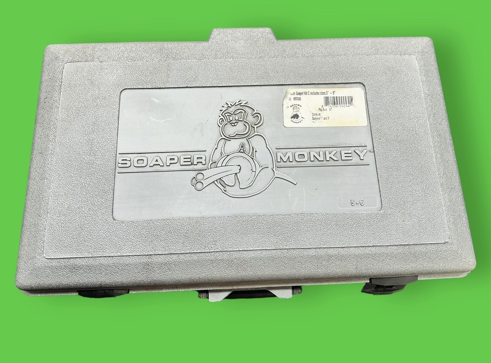 SOAPER MONKEY 5''-6'' HANDS-FREE WIRE LUBRICATING SYSTEM KIT 2 PCS IN CASE