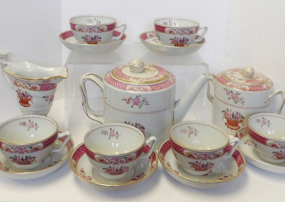 Spode New Stone Lord Calvert Y3551 Tea Set