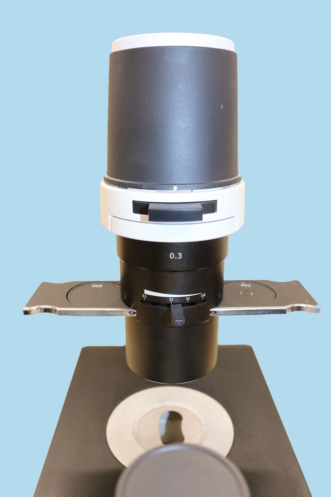 Motic AE2000 TRI trinocular inverted microscope, 2 objectives