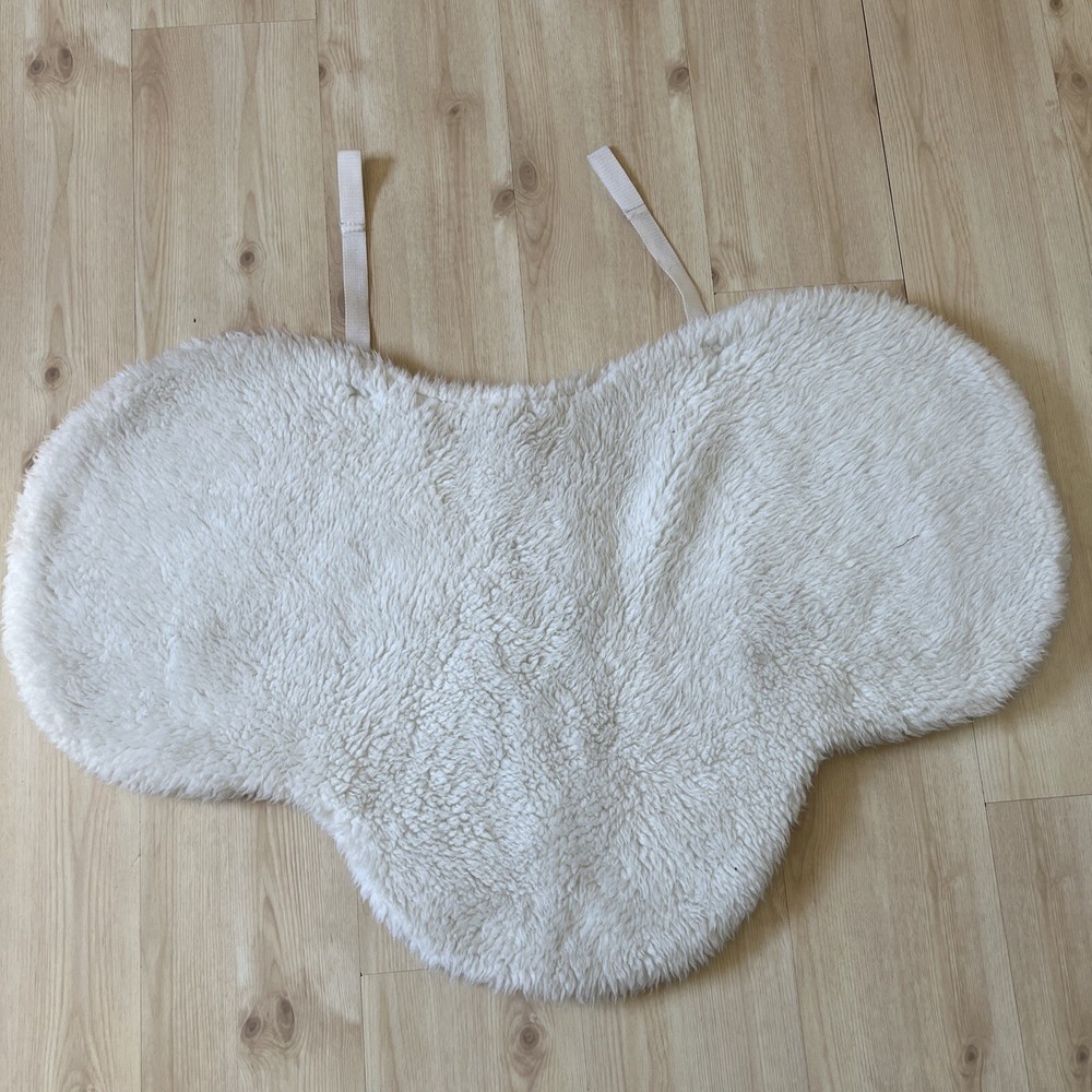 White English Saddle Pad