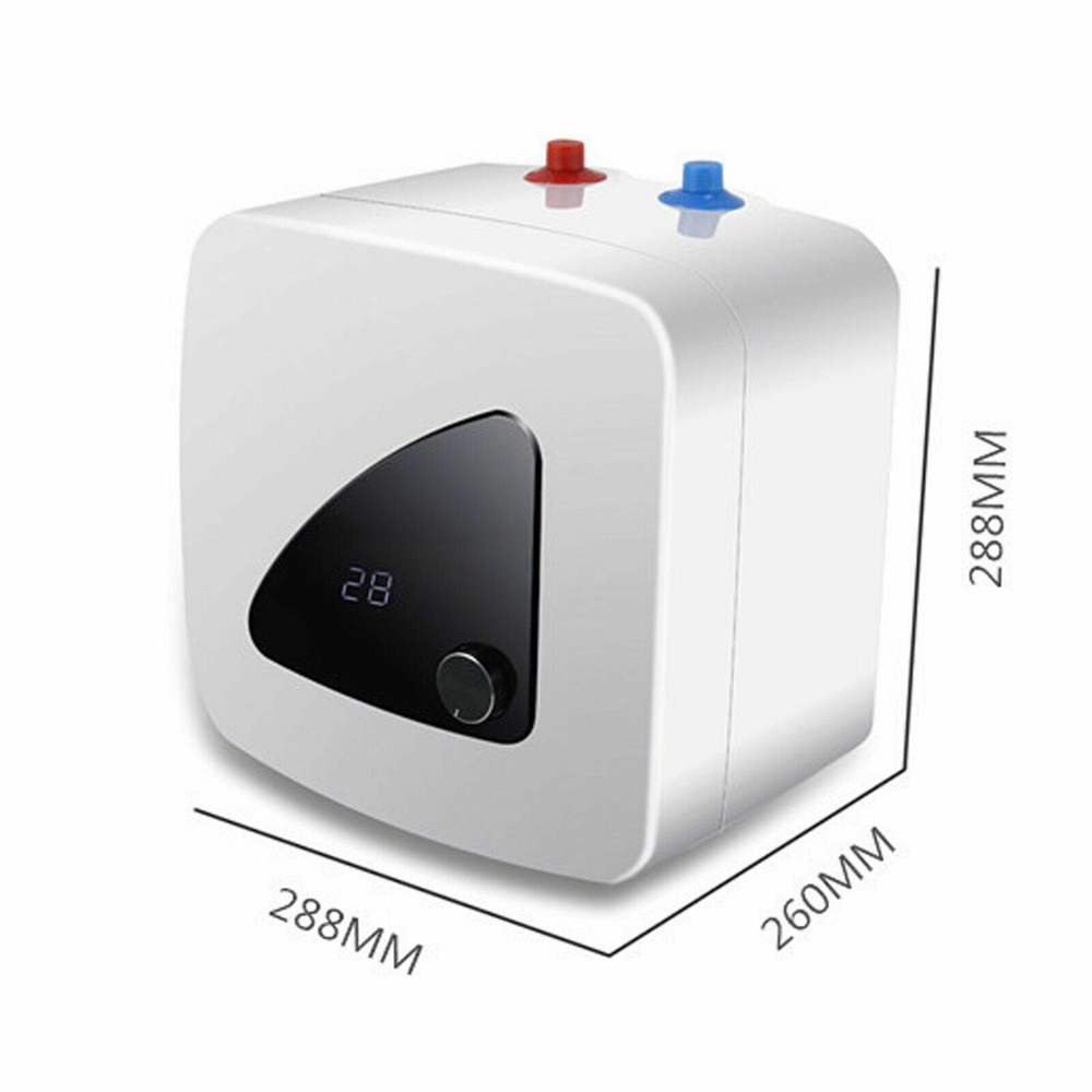 1500W 8L Electric Instant Hot Water Heater Tank On Demand Kitchen 30℃-65℃ 110v