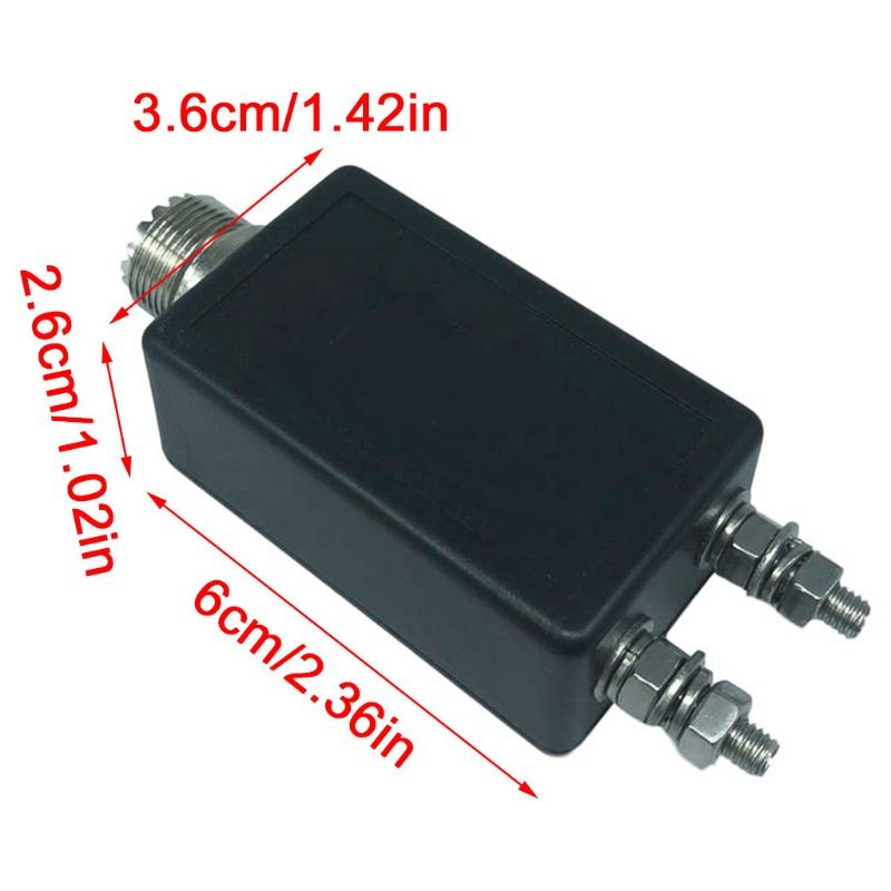 100W 1:1 HF Shortwave Balun QRP Mini Baluns for M Interface HF Frequency