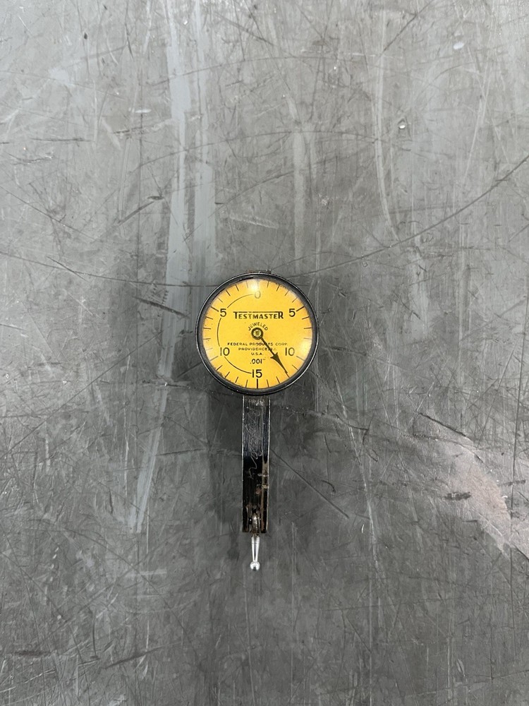 Federal Testmaster M-1 Precision Dial Test Indicator 0.001"