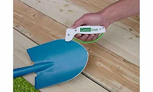 Garden Tool Sharpener Diamond-Honed Tungsten Carbide Rust-Free Blade Sharpens