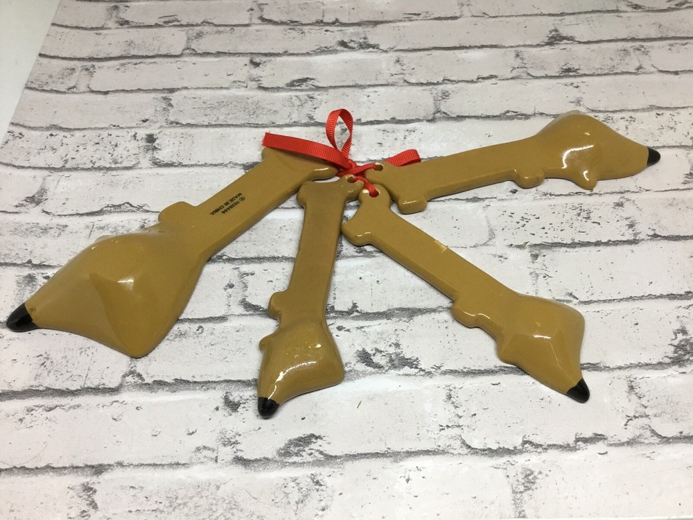 Ceramic Dogs Measuring Spoons