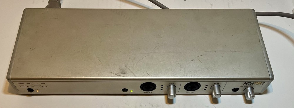 Audio Interface-Echo AudioFire 8 FireWire Audio Interface (Tested And Working)