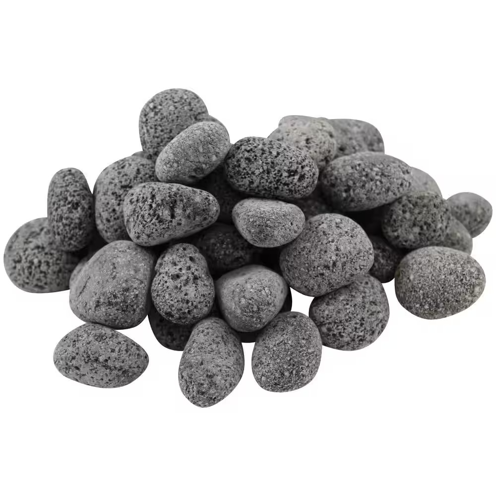 20 Lb. Black Lava Pebbles