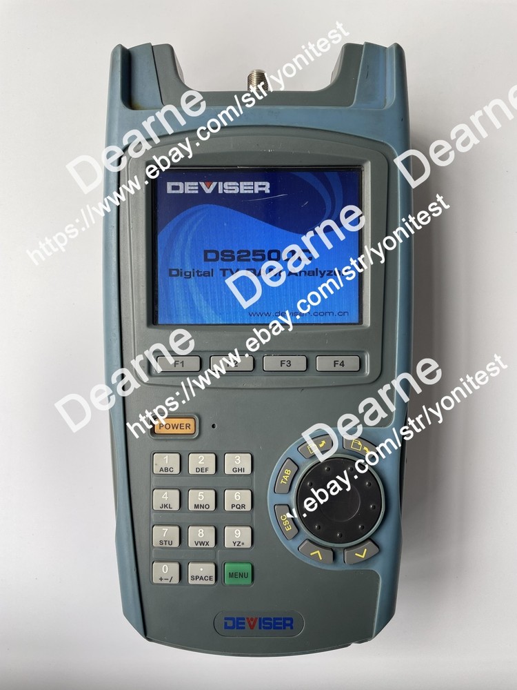 1 PCS Deviser DS2500C Digital TV QAM Analyzer DS 2500