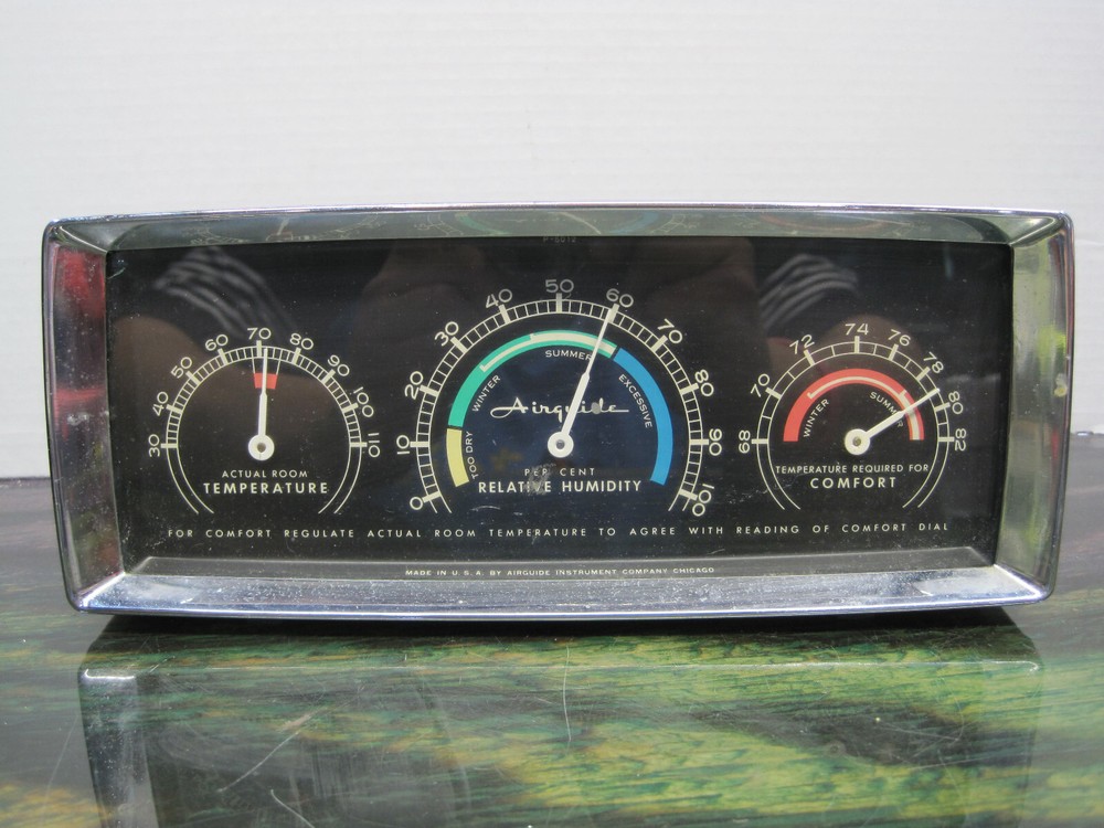 Airguide Temperature Relative Humidity Comforty Working