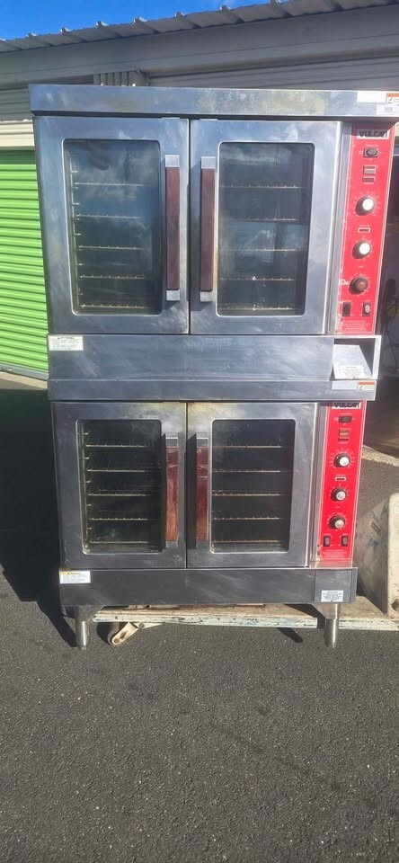 vulcan double stack convection ovens