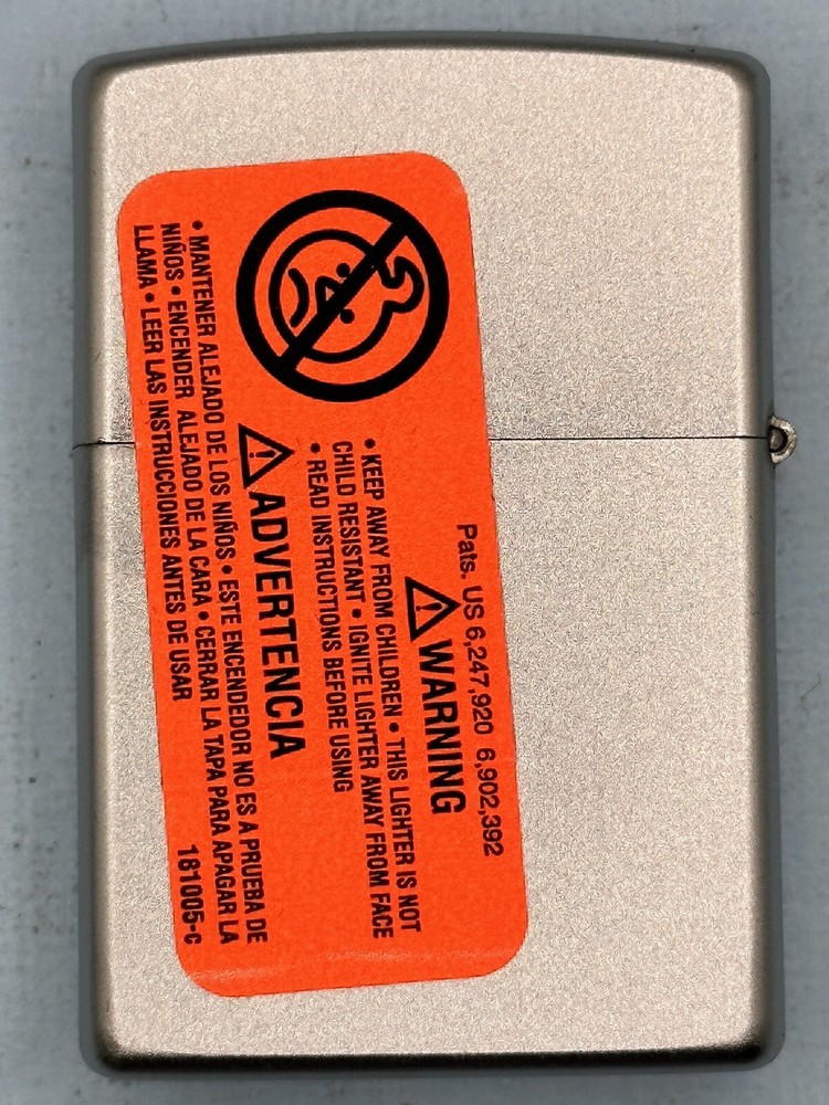 Vintage Dance Design Chrome Zippo Lighter NEW 48728