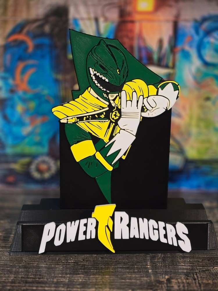 Power Rangers -Comic Book Display Stand for Graded CGC, CBCS, Non-Graded Comics