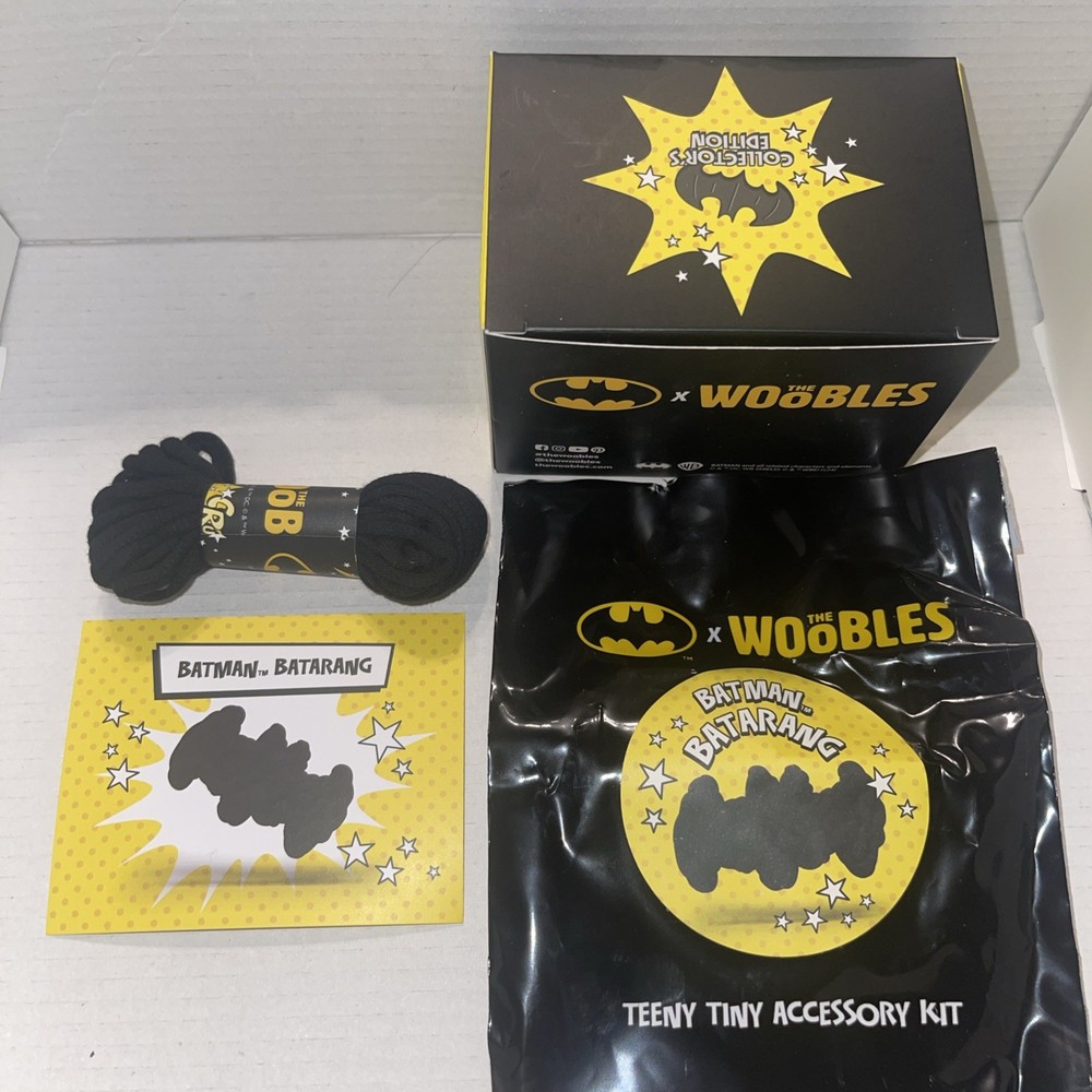 The Woobles Batman Crochet Kit For Beginners