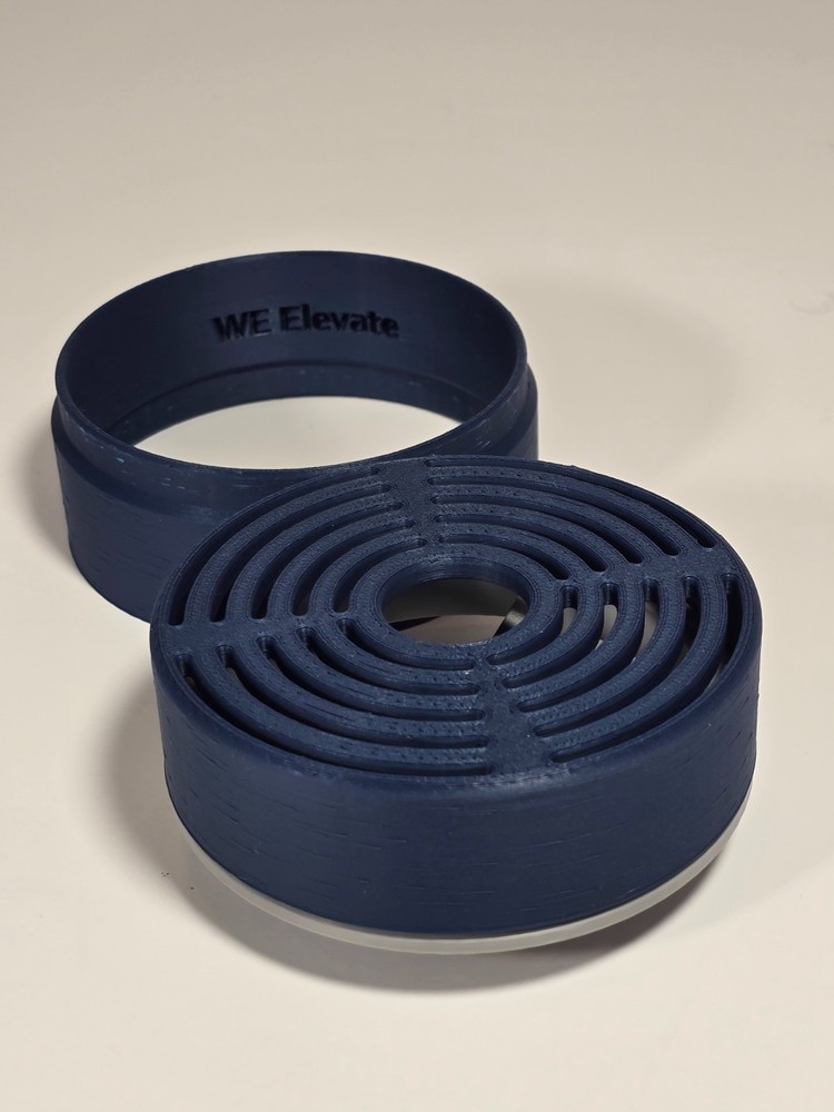 Anti-Splash Adjustable Coffee Cup Stand Accessory for Keurig Coffee Makers Blue