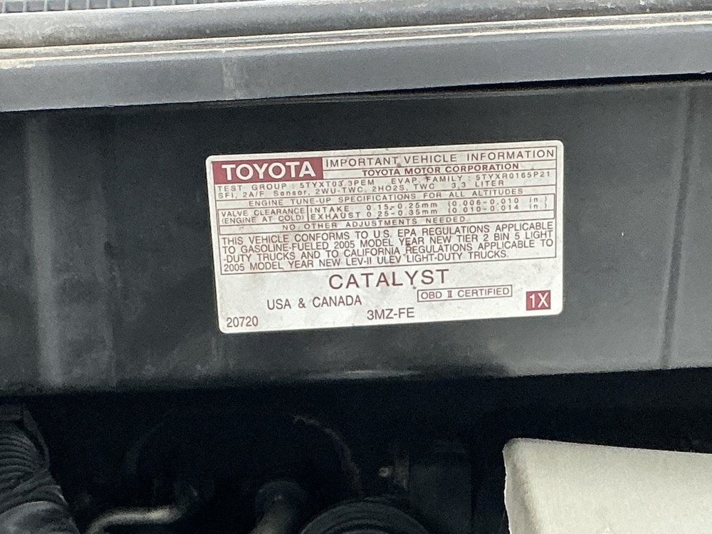 Temperature Control Rear Control Ce Fits 04-10 SIENNA 875704