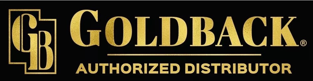 Goldback Black Leather Wallet